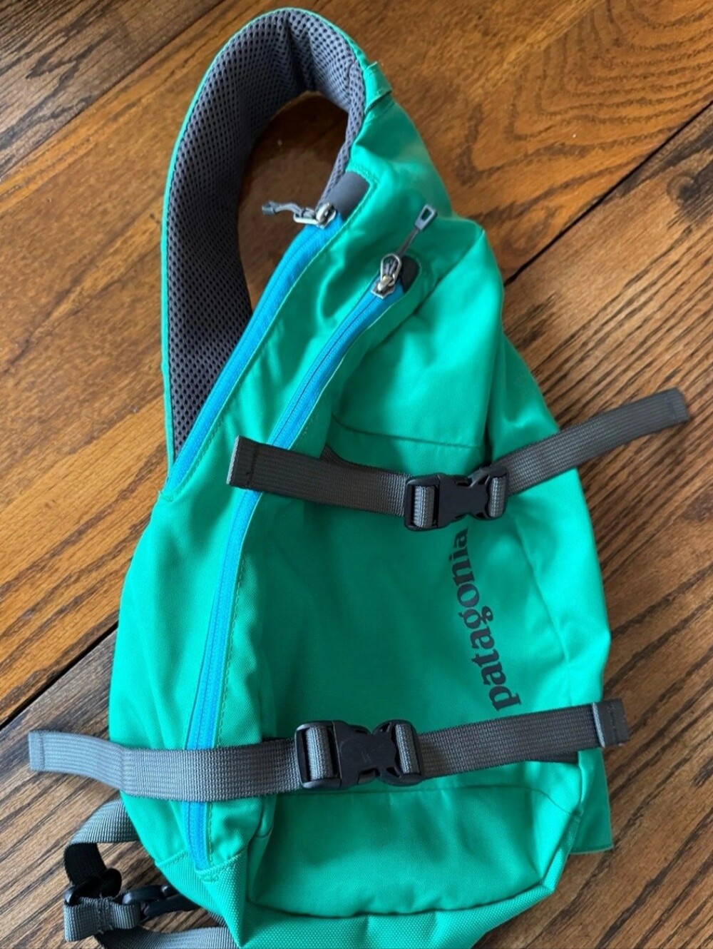 Patagonia Atom Sling 8L Backpack Teal Green Blue Crossbody - Picture 2 of 4